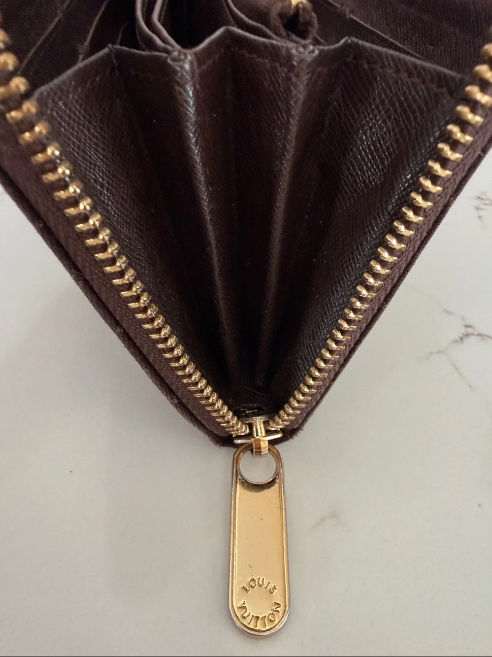 Louis Vuitton Monogram Mini Lin Zippy Wallet